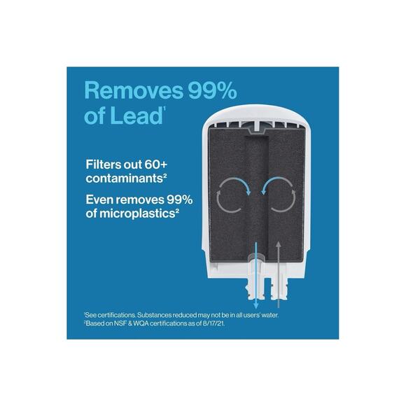 BRITA Elite Water Faucet Filtration System Chrome Filters Chlorine & Lead - Picture 5 of 7